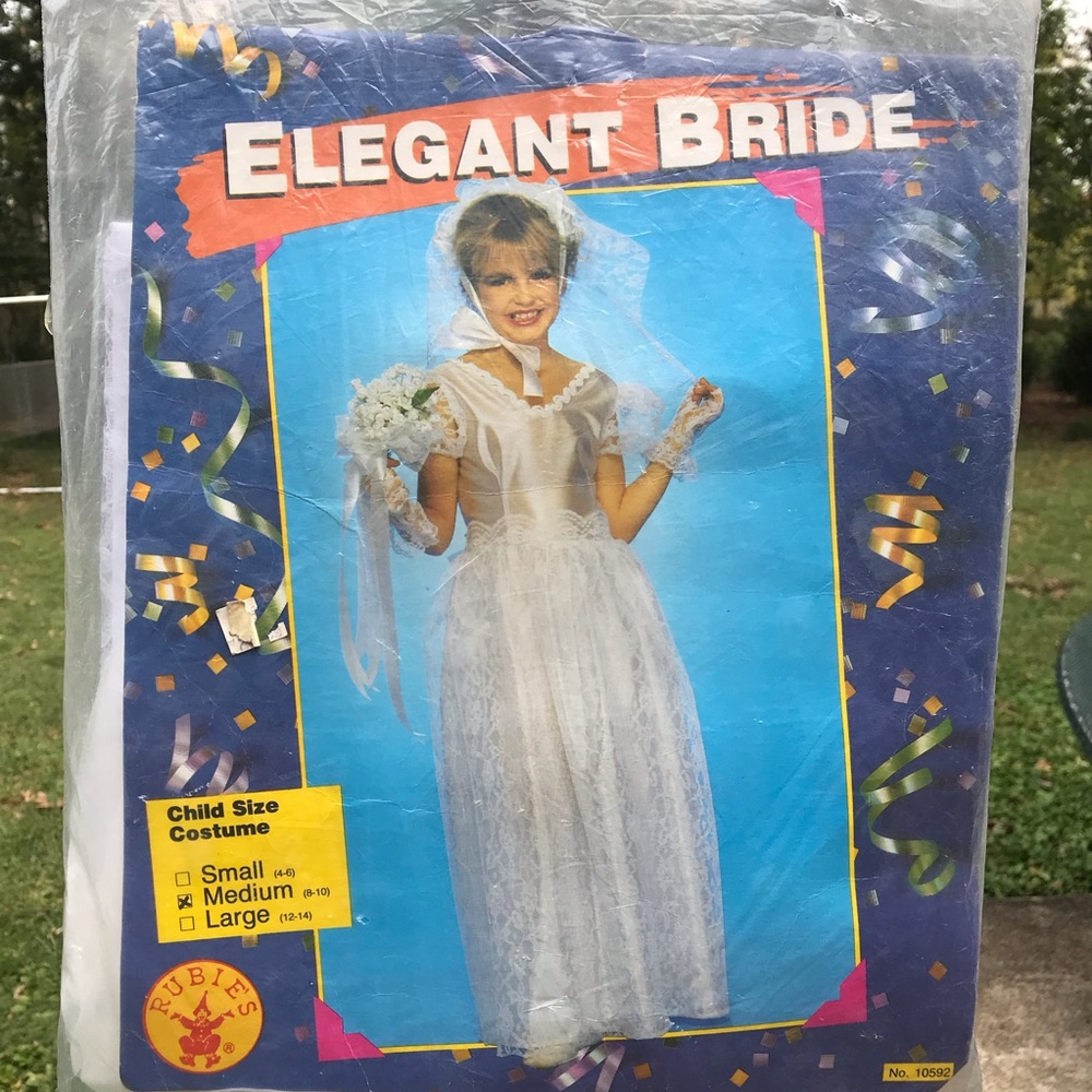 Bride/Angel Costume dress